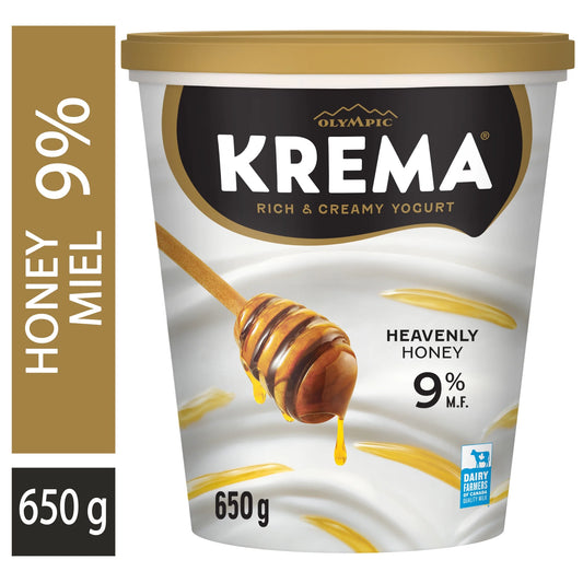 Olympic Krema Honey Yogurt 9% M.F., 650 g