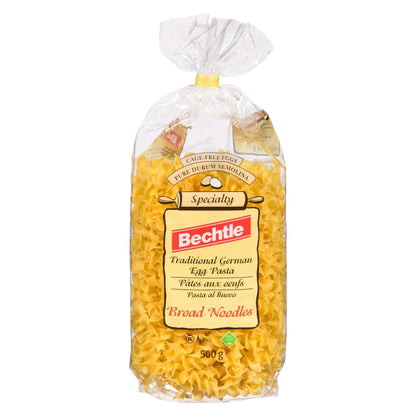 Bechtle Traditional German Broad Egg Pasta Noodles, 500 g
