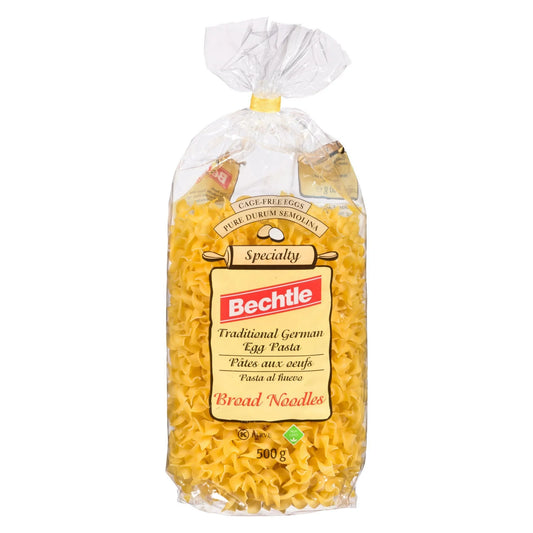 Bechtle Traditional German Broad Egg Pasta Noodles, 500 g