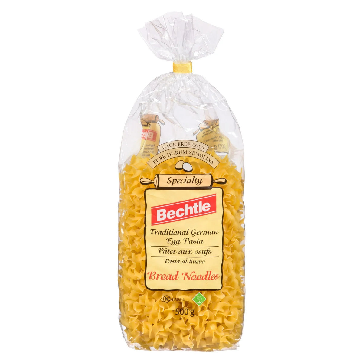 Bechtle Traditional German Broad Egg Pasta Noodles, 500 g