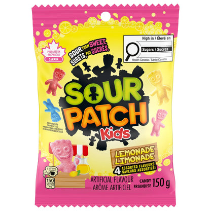 Sour Patch Kids Lemonade Flavour Candy, 150 g