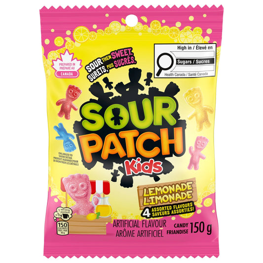 Sour Patch Kids Lemonade Flavour Candy, 150 g