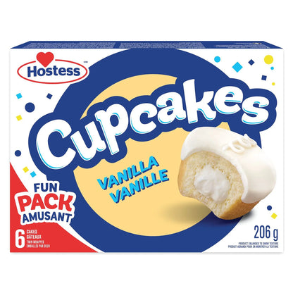 Hostess Vanilla Cupcakes, 206 g