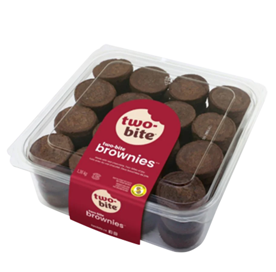 Give & Go Two-bite Brownies, 1.36 kg