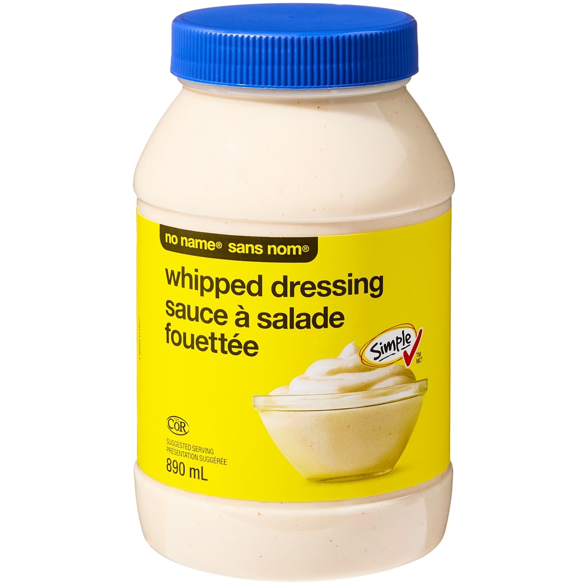 No Name Whipped Dressing, 890 mL