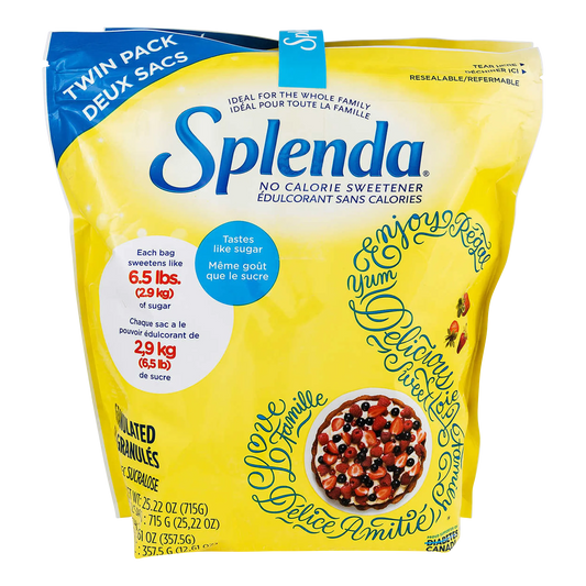 Splenda Sweetener, 2 × 357.5 g