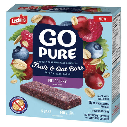 Go Pure Fruit & Oat Bars Fieldberry, 140 g