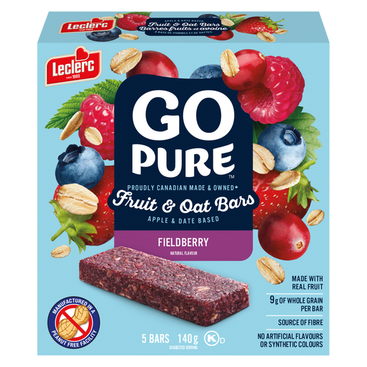 Go Pure Fruit & Oat Bars Fieldberry, 140 g