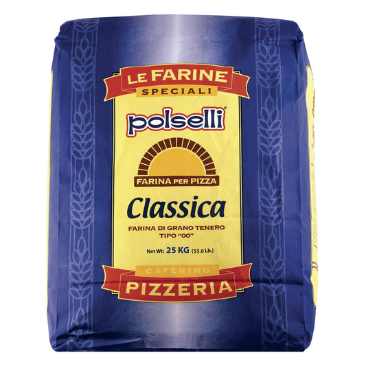 Polselli Classica Pizza Flour Type 00, 25 kg