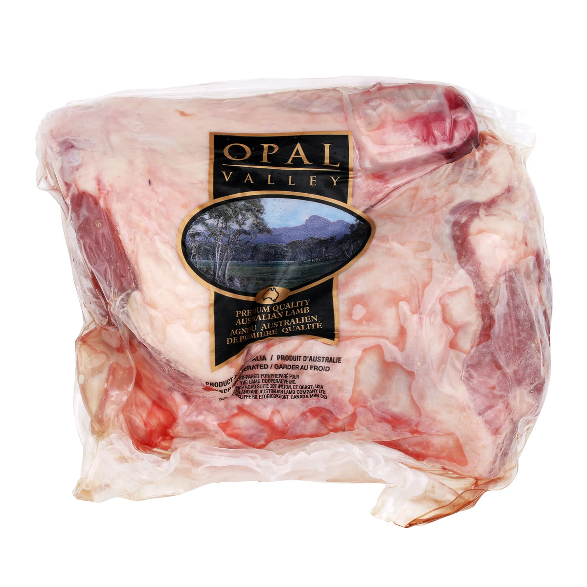 Opal Valley Fresh Halal Lamb Shank Full Case, 10 kg average weight