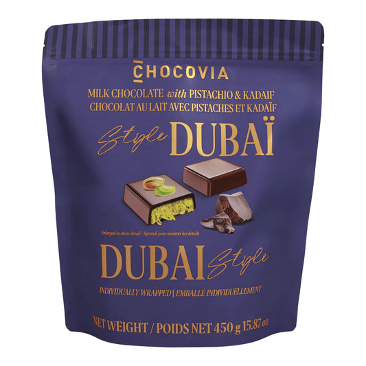 Chocovia Dubai Pistachio Chocolate, 450 g