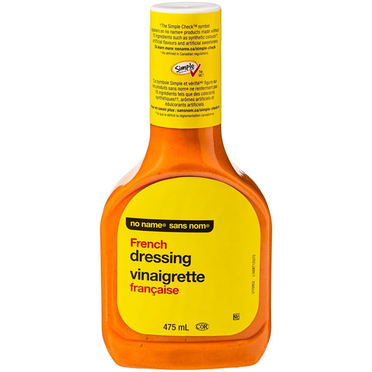 No Name French Salad Dressing, 475 mL