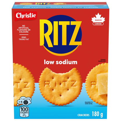 Ritz Low Sodium Crackers, 180 g