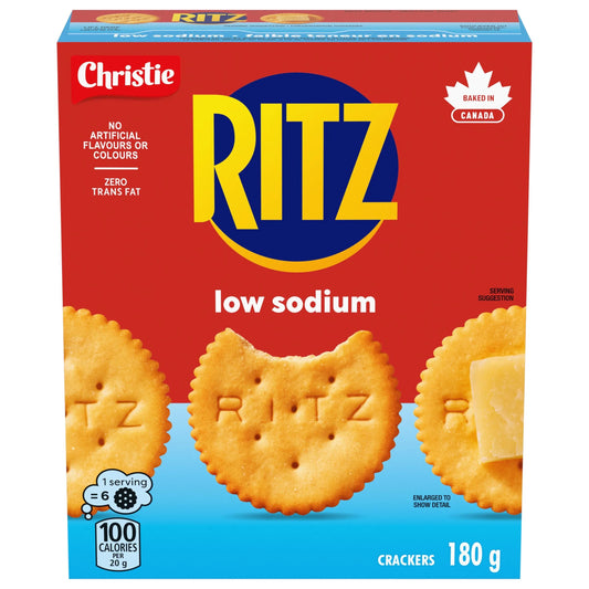 Ritz Low Sodium Crackers, 180 g