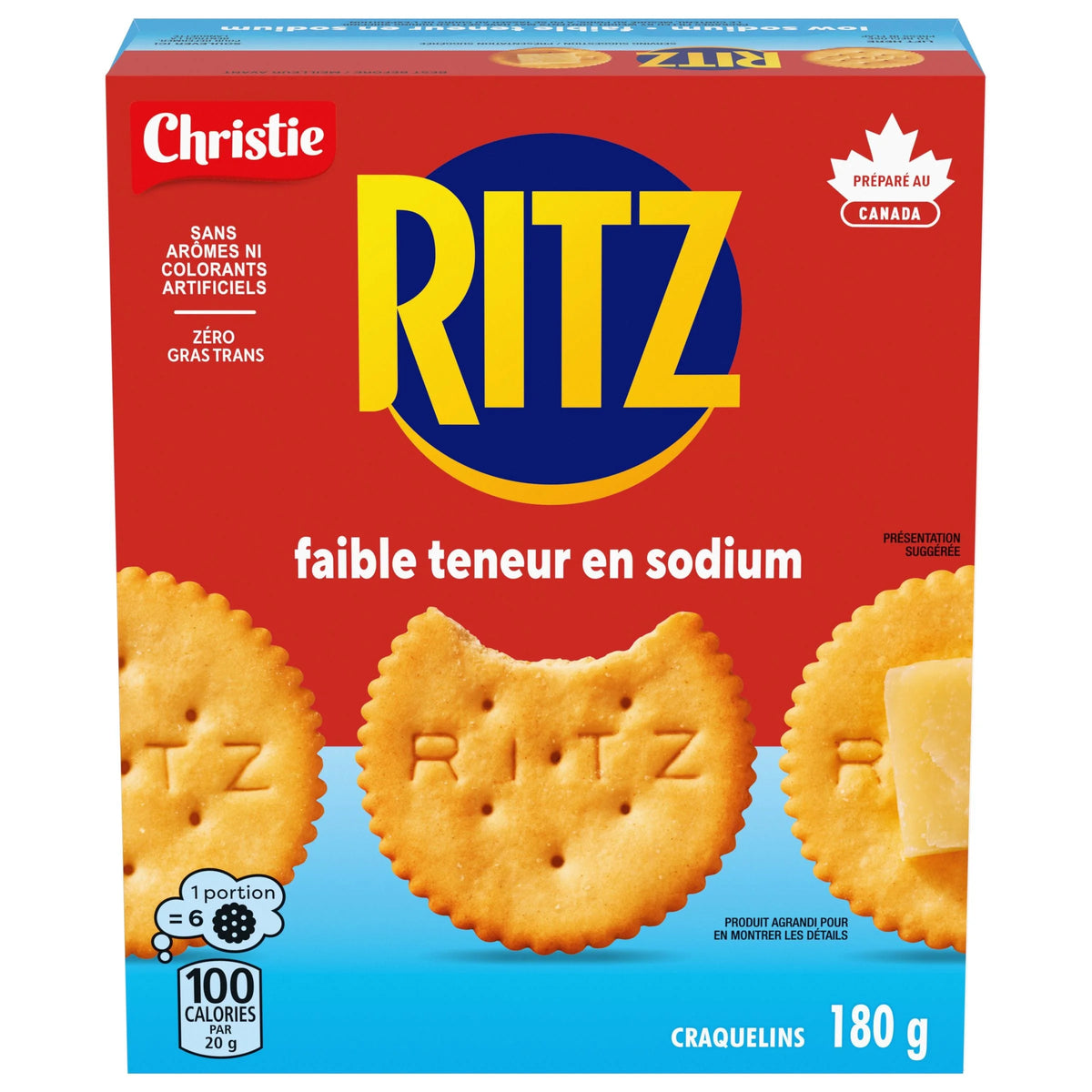 Ritz Low Sodium Crackers, 180 g