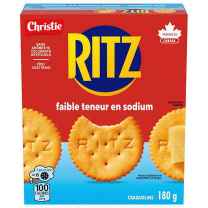 Ritz Low Sodium Crackers, 180 g