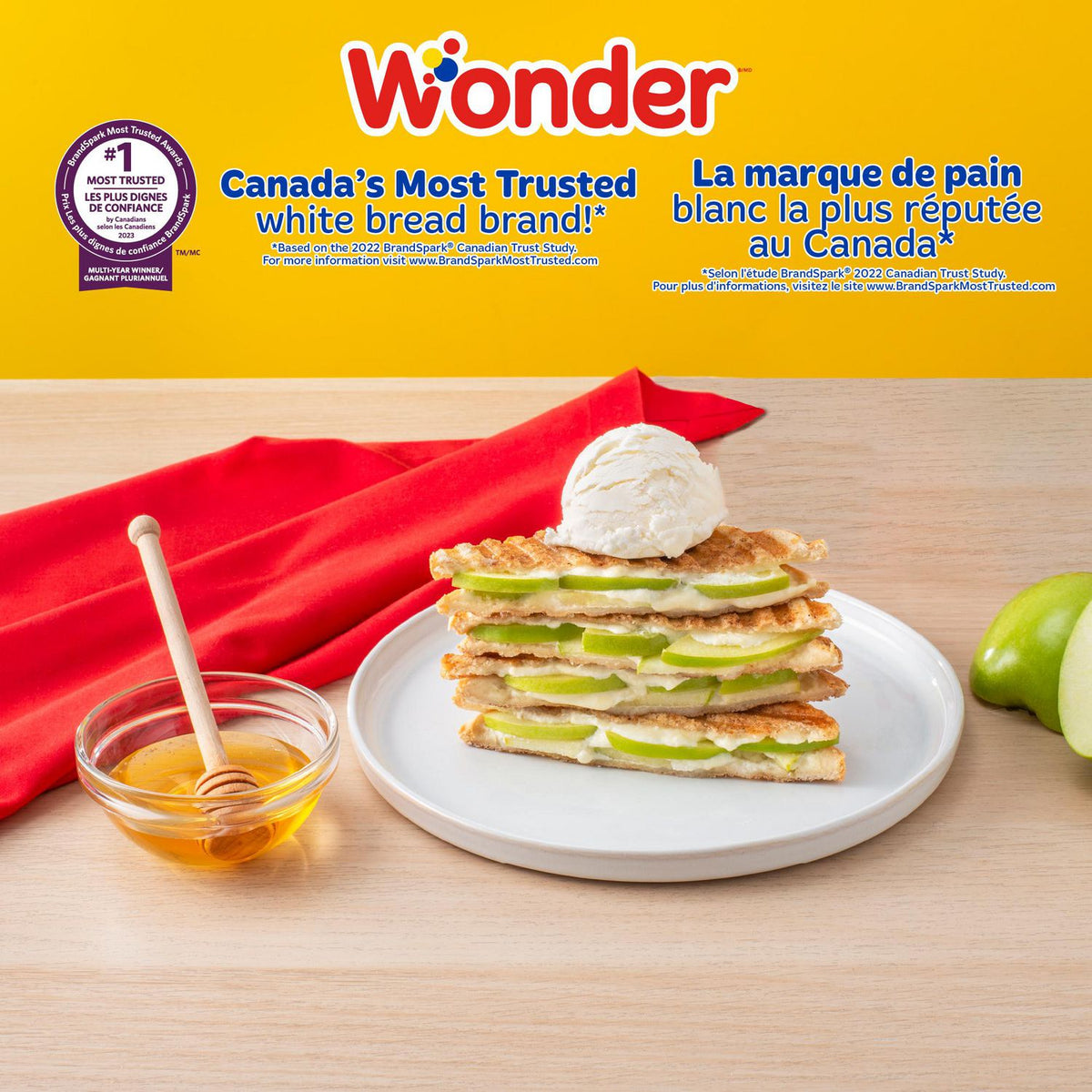Wonder White Thin Sandwich Bread, 675 g