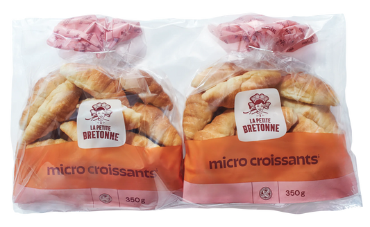 La Petite Bretonne Micro Croissants, 2 × 350 g