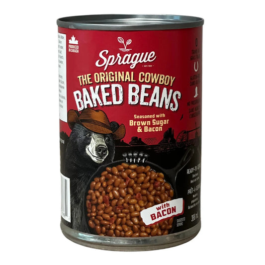 Sprague Cowboy Baked Beans with Bacon and Brown Sugar, 398 mL