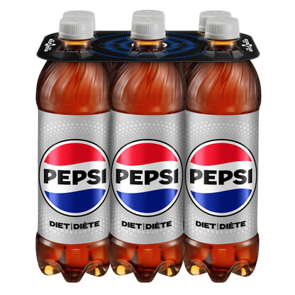 Pepsi Diet Cola, 6 × 710 mL