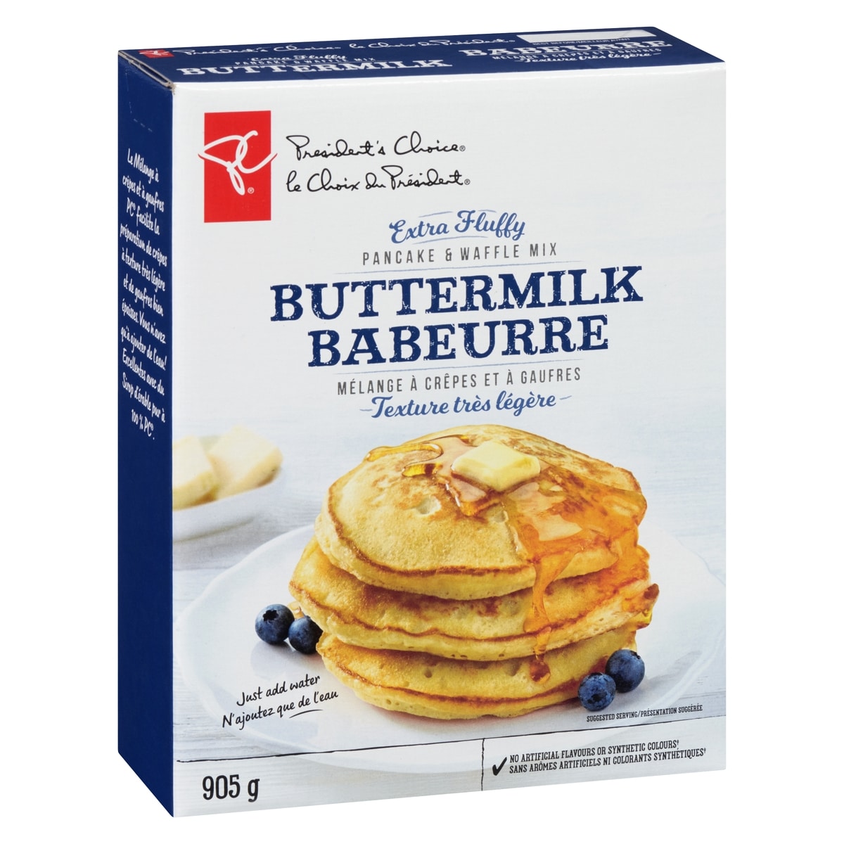 President's Choice Extra-Fluffy Buttermilk Pancake & Waffle Mix, 905 g