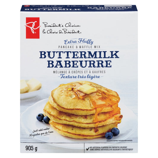 President's Choice Extra-Fluffy Buttermilk Pancake & Waffle Mix, 905 g