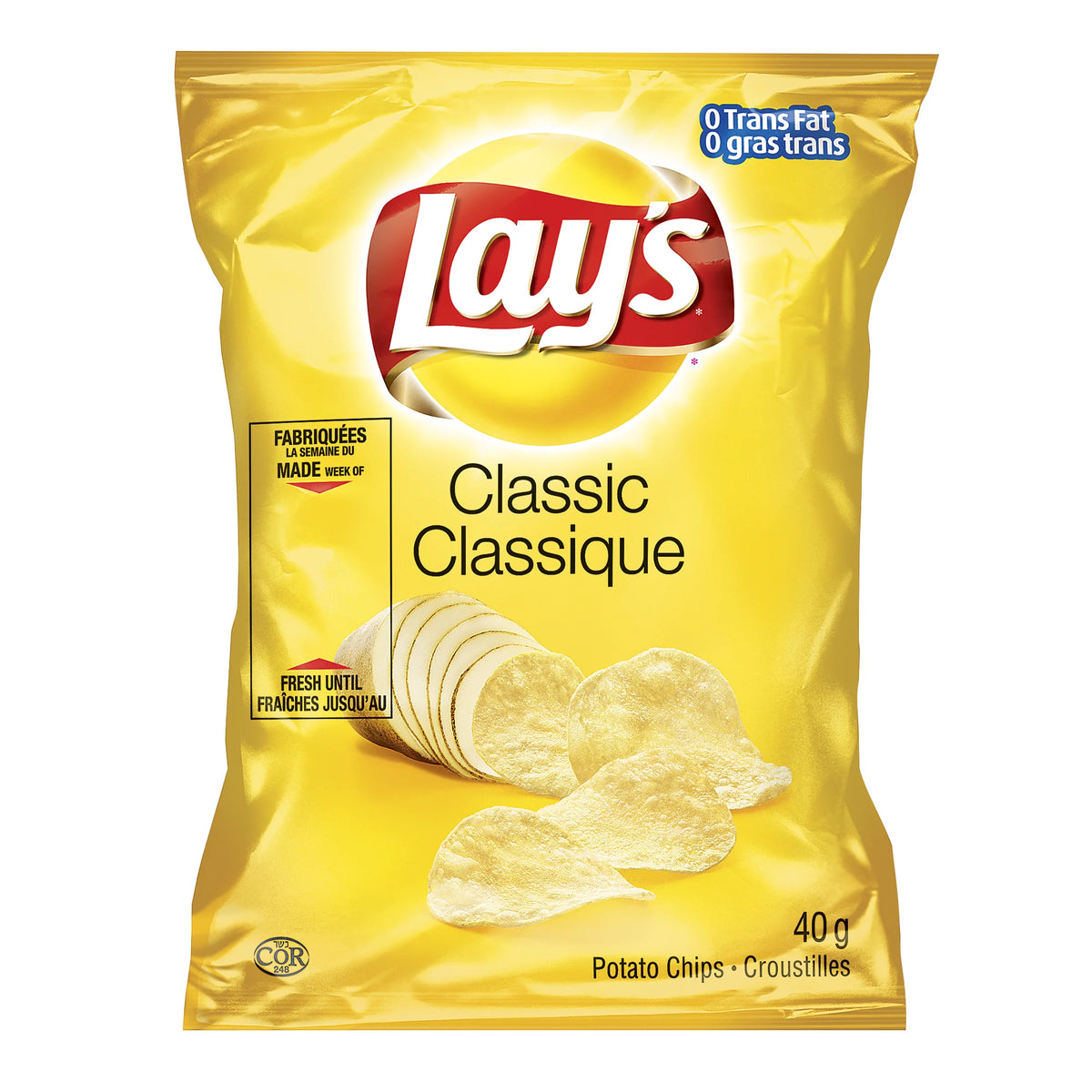 Lay's Classic Chips, 40 × 40 g
