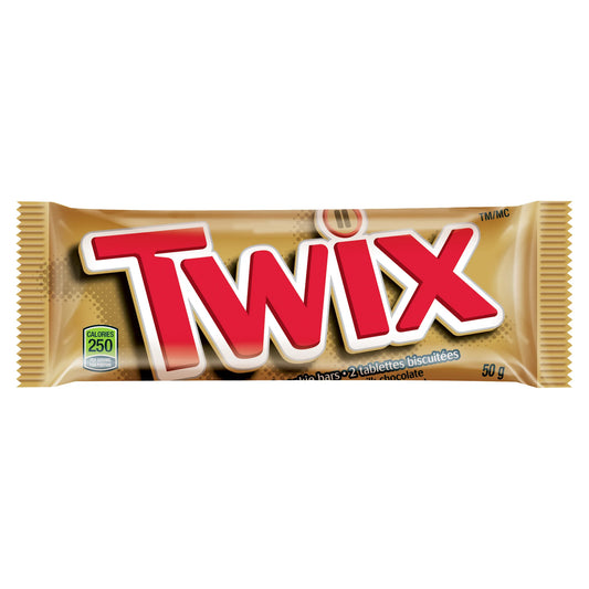 Twix Cookie Chocolate Bars, 36 × 50 g