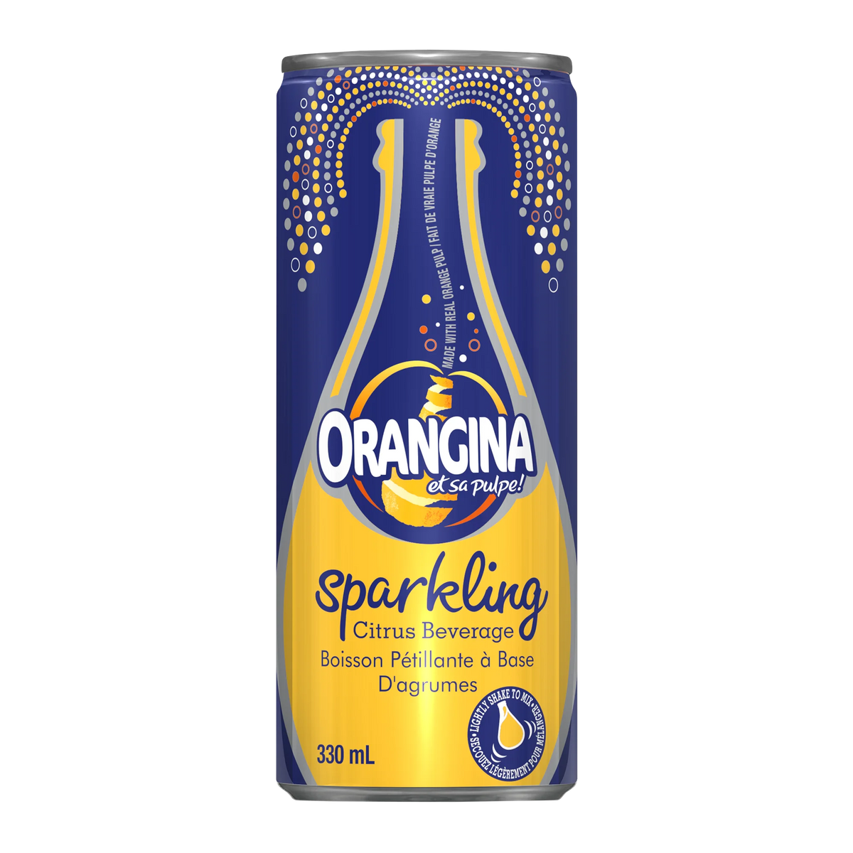 Orangina Sparkling Citrus Beverage, 24 × 330 mL