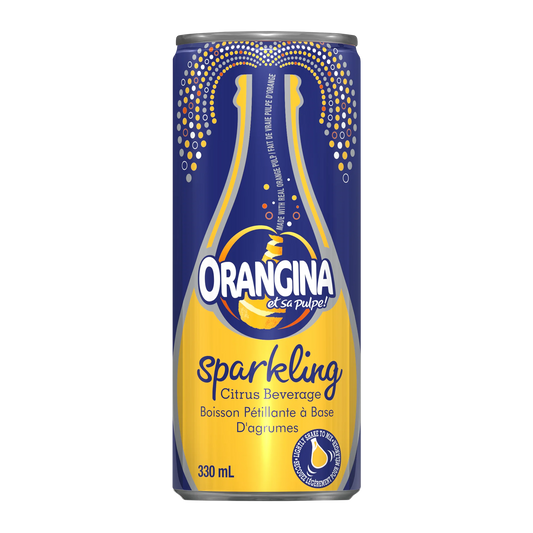 Orangina Sparkling Citrus Beverage, 24 × 330 mL