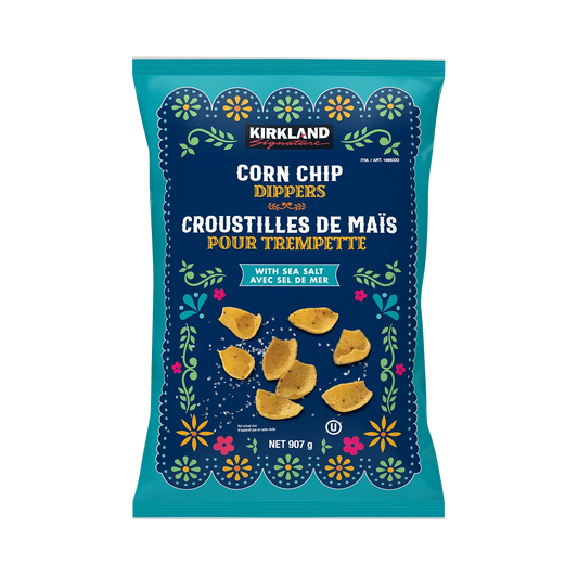 Kirkland Signature Corn Chip Dippers, Sea Salt, 907 g