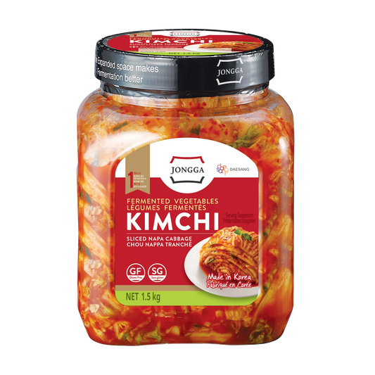 Jongga Sliced Napa Cabbage Kimchi, 1.5 kg