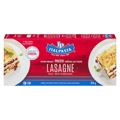 Italpasta Oven Ready Lasagne, 375 g
