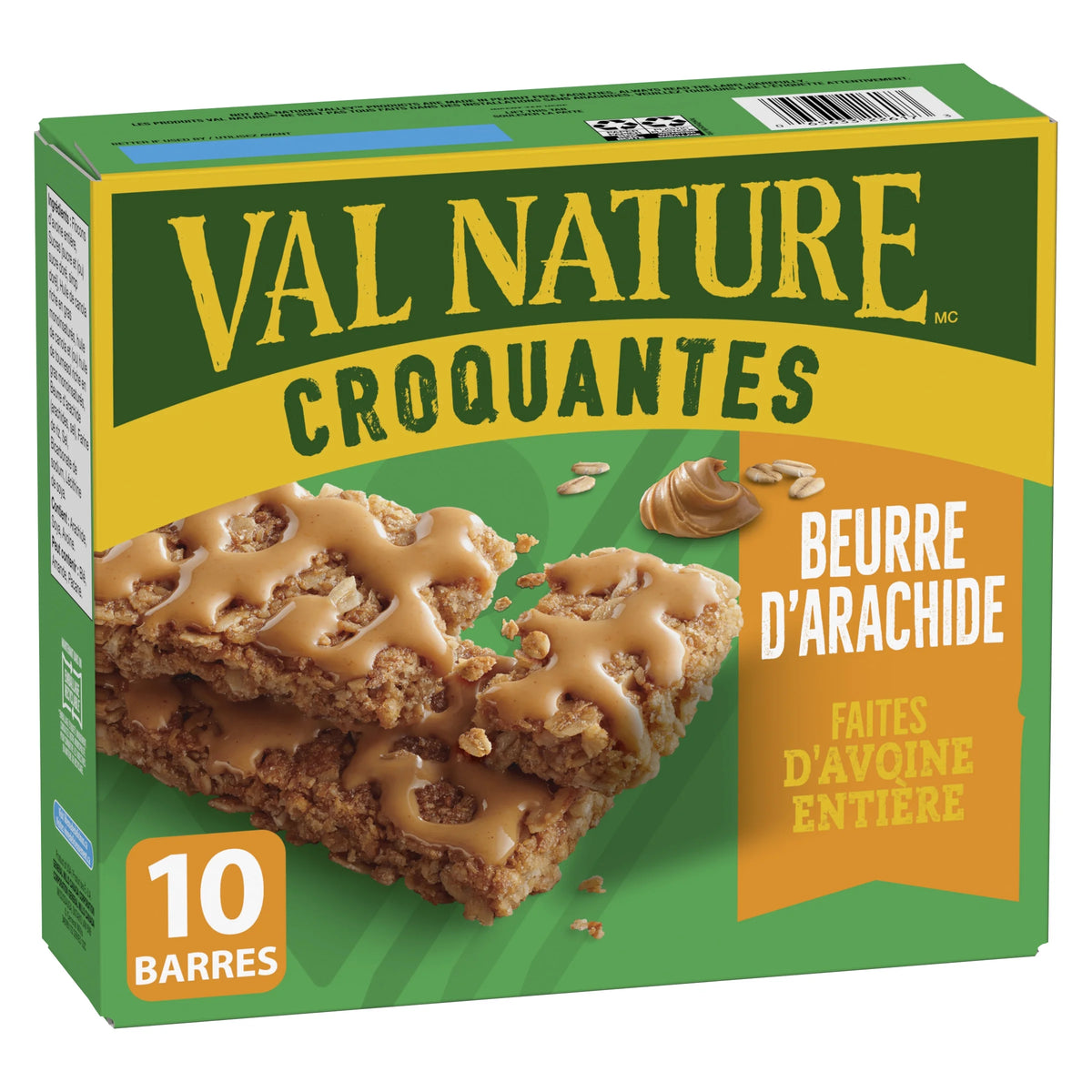 Nature Valley Peanut Butter Crunchy Granola Bars, 10 Bars, 210 g