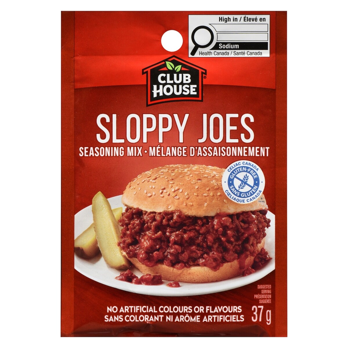 Club House Sloppy Joe Seasoning Mix, 37 g