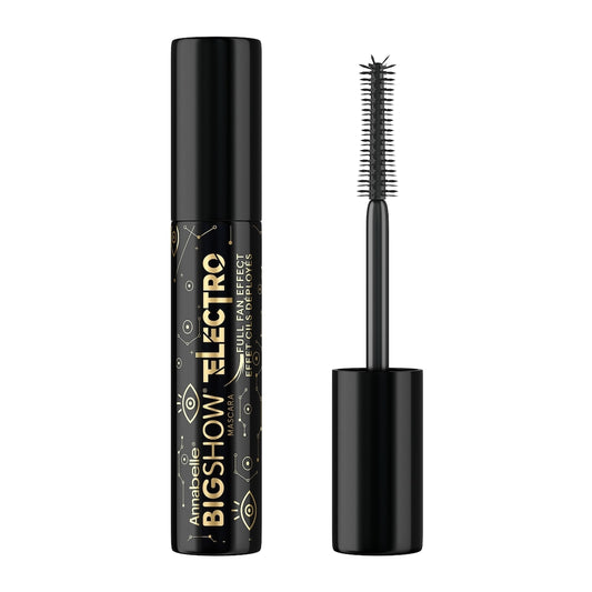 Annabelle Bigshow Electro Full Fan Effect Mascara Black 24hr Long-Lasting & Volumizing