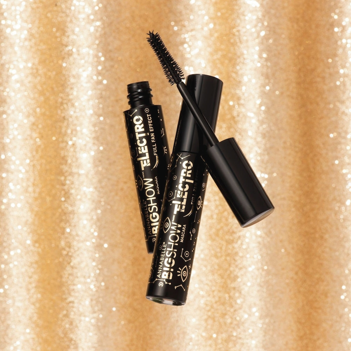 Annabelle Bigshow Electro Full Fan Effect Mascara Black 24hr Long-Lasting & Volumizing