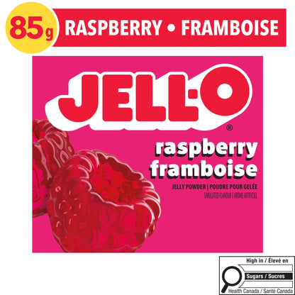 Jell-O Raspberry Jelly Powder, 85 g