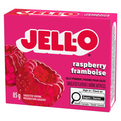 Jell-O Raspberry Jelly Powder, 85 g