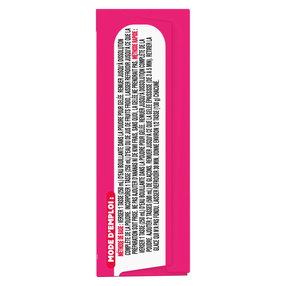 Jell-O Raspberry Jelly Powder, 85 g