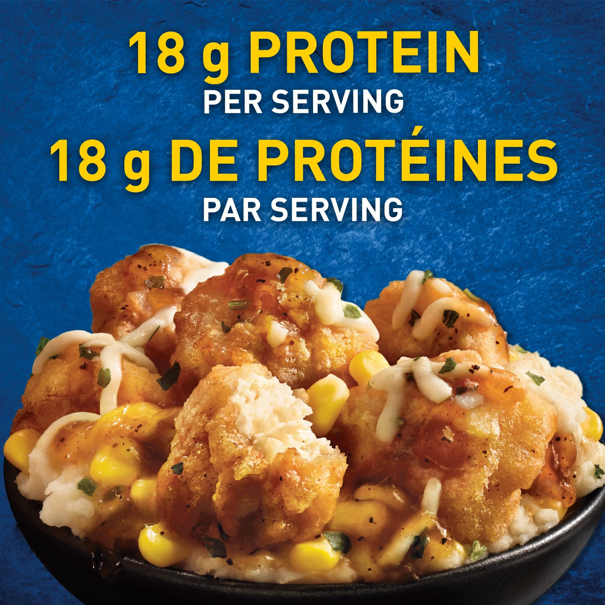 Hungry-Man XL Country Fried Chicken Bowl Frozen Entrée, 8 × 397 g