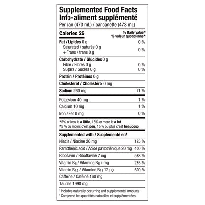 Rockstar Sugar Free Energy Drink Can, 473 mL