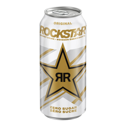 Rockstar Sugar Free Energy Drink Can, 473 mL