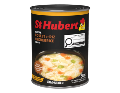 St. Hubert Chicken and Rice Soup, 540 mL