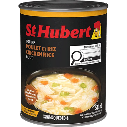 St. Hubert Chicken and Rice Soup, 540 mL