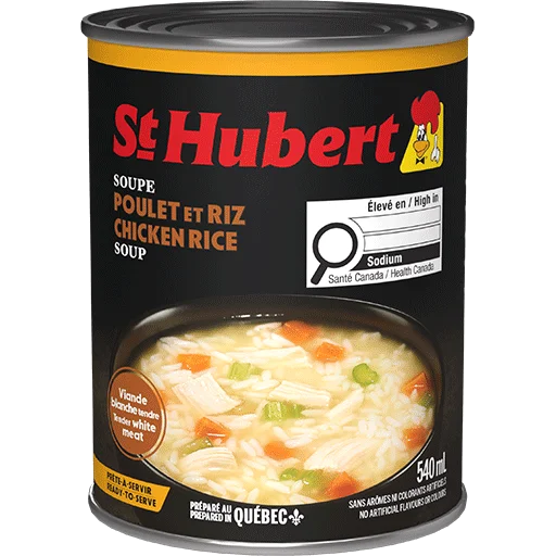 St. Hubert Chicken and Rice Soup, 540 mL