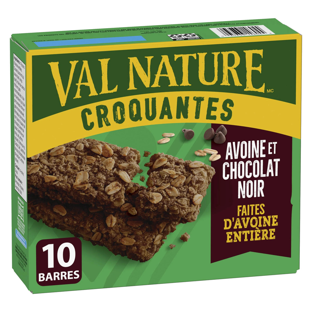 Nature Valley Crunchy Granola Bars, Oats 'n Dark Chocolate, 10 Bars, 210 g