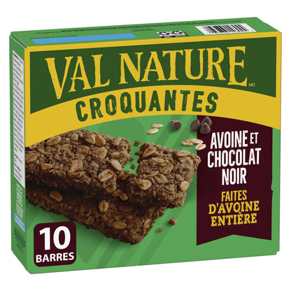 Nature Valley Crunchy Granola Bars, Oats 'n Dark Chocolate, 10 Bars, 210 g