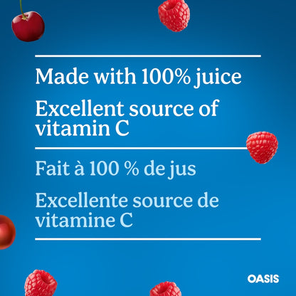 Oasis Berry Juice, 8 × 200 mL