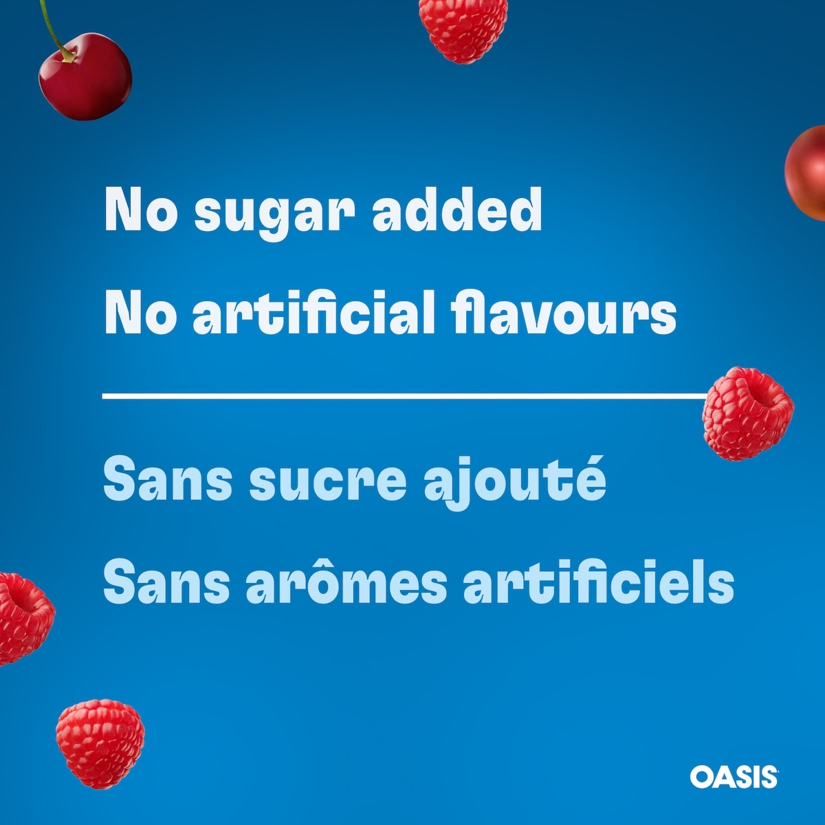 Oasis Berry Juice, 8 × 200 mL